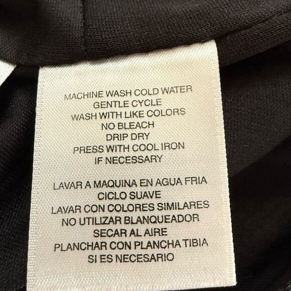 Nine West Black & White Textured Mesh-Accent Sheath Dress - Picture 9 of 11